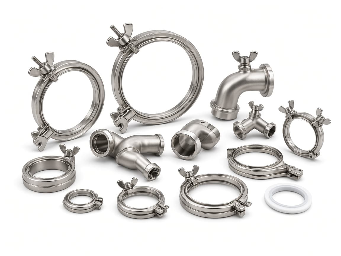 Triclover Clamp (Union) Indian Set