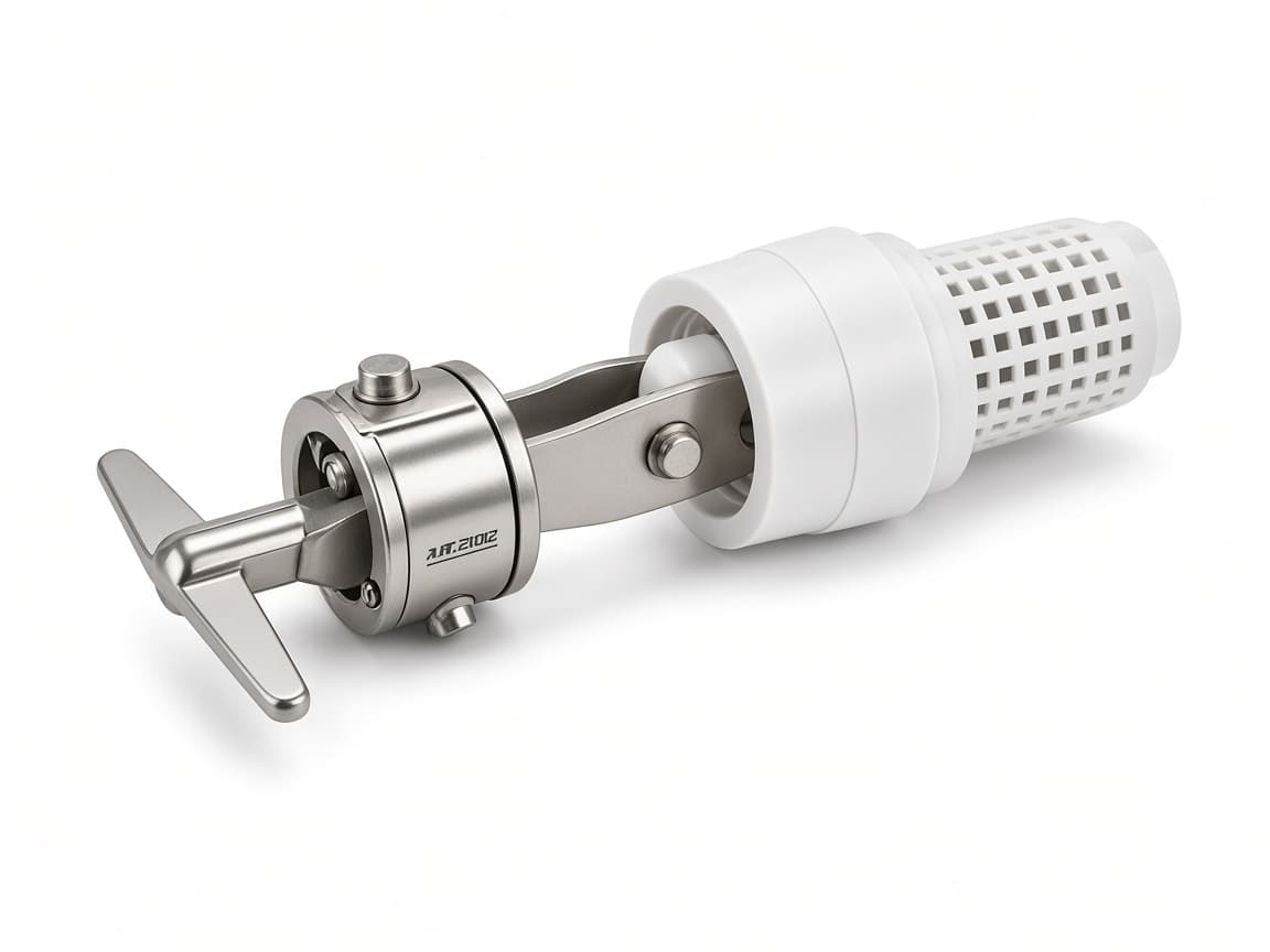 Cam Lock & White Strainer