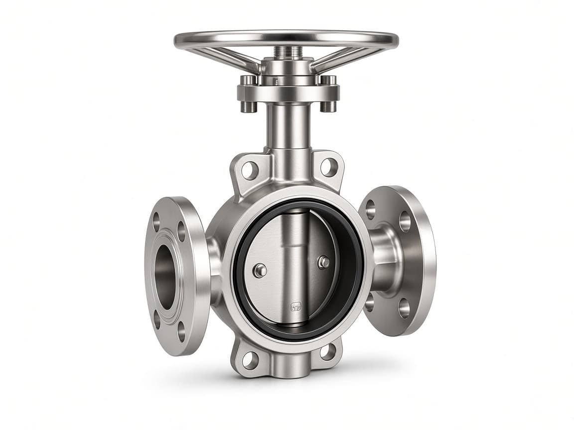 3 Way Butterfly Valve