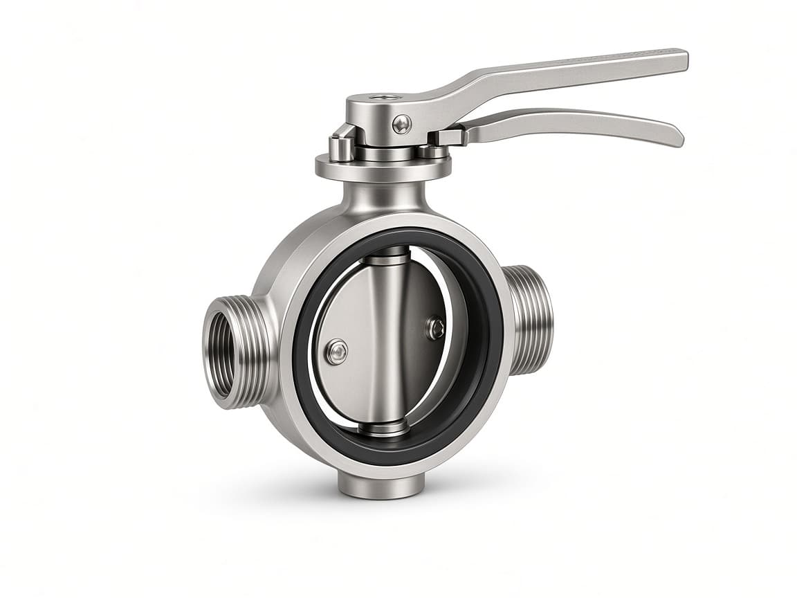 Threaded Butterfly Valve